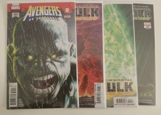 Avengers 684 And Immortal Hulk 12 10 13 All 1st Print First Appearance