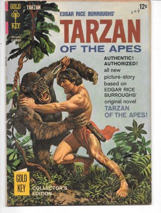 Tarzan Gold Key 155 1965 Origin Issue Russ Manning Artwork