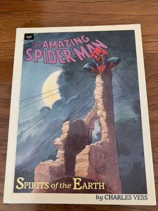 Spider - Man Spirits Of The Earth Charles Vess Hc 1st Print N/m