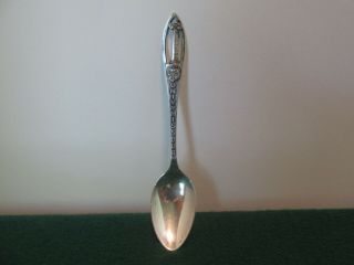 Sterling Silver Souvenir Spoon University Of Missouri 4.  5 Inches