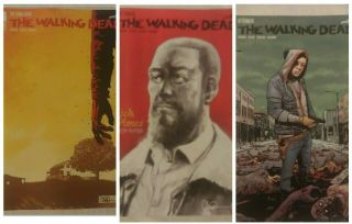 Walking Dead Comics 192 1st&2nd Print & 193 Death Of Rick Last Issue