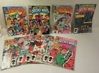 Marvel Comics Heroes Secret Wars Limited Series Issues 1 - 12