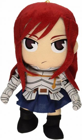 Fairy Tail: Erza Scarlet 8 Inch Plush By Ge Animation