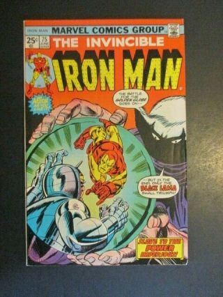 Iron Man 75 Bronze Age Marvel Comic