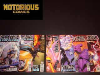Thanos 13 14 15 16 17 18 Annual Complete Mixed Printings Donny Cates Marvel