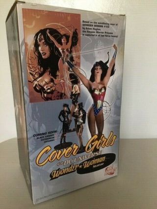 Dc Direct Cover Girls Of The Dc Universe Wonder Woman Statue Hughes.