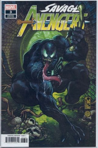 Savage Avengers 3 Bianchi Variant 1:50 Marvel Comics