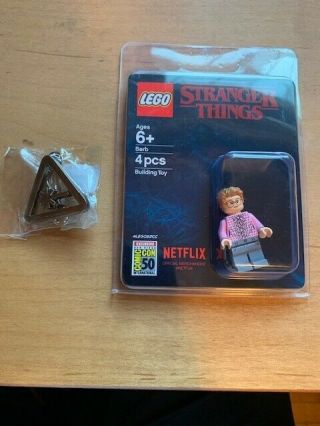 Netflix Stranger Things Lego Exclusive Nerdist Pin San Diego Comic Con 50th2019