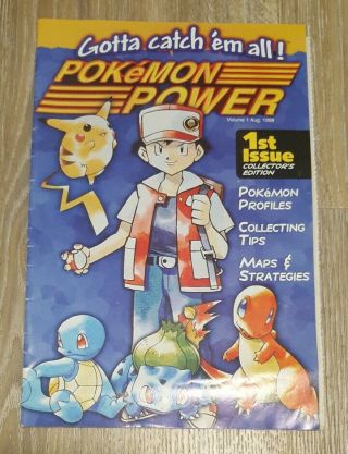 Pokemon Power Volume 1 1st Issue Collector 
