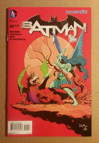 Batman 40 52 2nd Print Unread " Death " Of Batman & The Joker