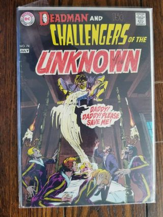 Challengers Of The Unknown 74 Dc Comics 1970