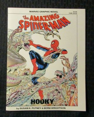 1986 Spider - Man Hooky Sc Vf - 7.  5 Bernie Wrightson / 1st Printing