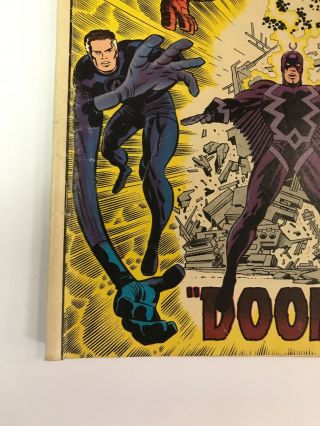 The Fantastic Four 59 Marvel Comics 1967 Jack Kirby VG, 4