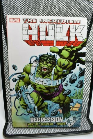 The Incredible Hulk By Bill Mantlo Volume 2 Regression Marvel Tpb Rare Oop