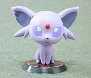 Pokemon Kyun Chara Espeon Figure Authentic 2.  6 " Banpresto Japan