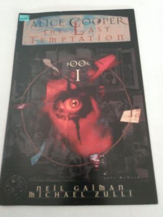 Alice Cooper The Last Temptation 1 (dec 94 Marvel) December 1994 Neil Gaiman