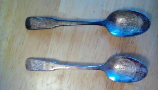Vintage Silver Antique Spoon Sterling