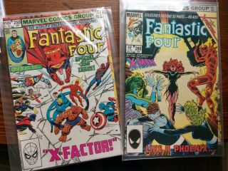 10 Fantastic Four Comics 237,  240,  247,  249250,  252,  278,  282,  286,  What If,  Nm