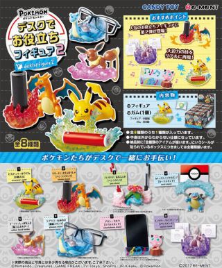Pokemon Collectible Stationary Decoration Figure Jigglypuff Phone Holder RE20353 3