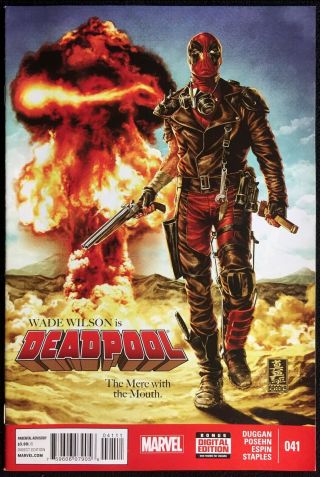 Deadpool 23 & 41 Alien & Mad Max Movie Homage Covers Marvel 2014 4