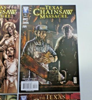 THE TEXAS CHAINSAW MASSACRE 1 - 6 Complete Comic Book Run Wildstorm 2007 301 4