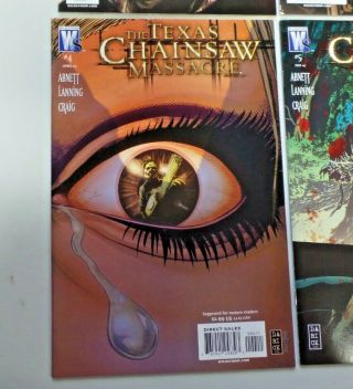 THE TEXAS CHAINSAW MASSACRE 1 - 6 Complete Comic Book Run Wildstorm 2007 301 5
