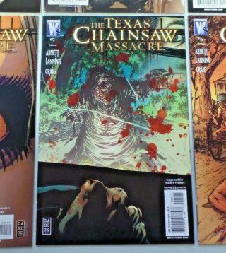 THE TEXAS CHAINSAW MASSACRE 1 - 6 Complete Comic Book Run Wildstorm 2007 301 6