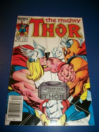 The Mighty Thor 338 Newsstand Variant 2nd Beta Ray Bill Key Vfnm Beauty Wow