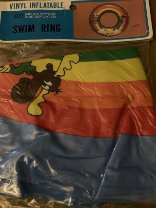 Vintage Rare ‘70s Inflatable Blow Up Jay Ward Bullwinkle And Underdog (mip)