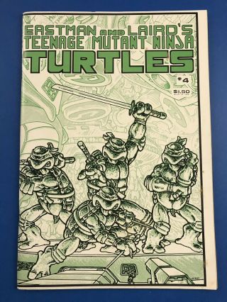 Teenage Mutant Ninja Turtles 4 - First Print Mirage 1985