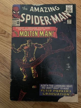 The Spider - Man 28 (sep 1965,  Marvel)