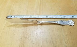 Wm Rogers & Son Antique 1901 Oxford Pattern Silverplated Master Butter Knife