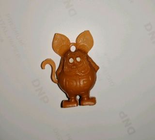 Vintage Rare Rusty Orange 1960’s Rat Fink Gumball Ring Charm
