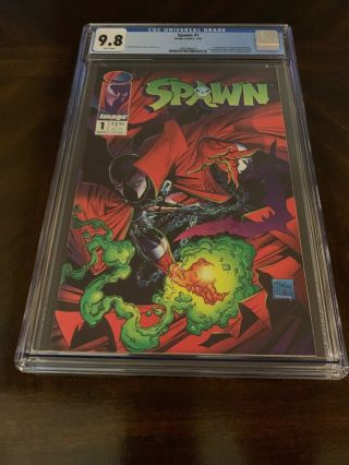 Spawn 1 First Appearance Of Spawn Graded Cgc 9.  8 Case No Cracks,