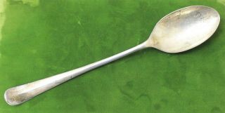 Vintage Leonard Italy Large 13 " Silverplate Serving Spoon