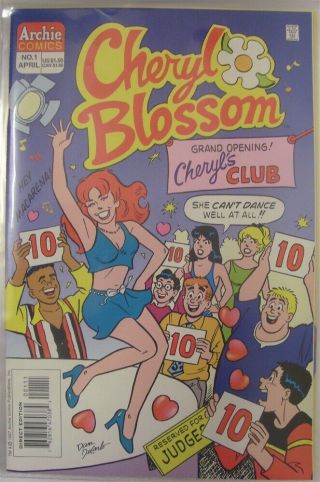 Cheryl Blossom 1 - 25 Archie Comic Set Complete Riverdale Parent Decarlo 1997 Nm