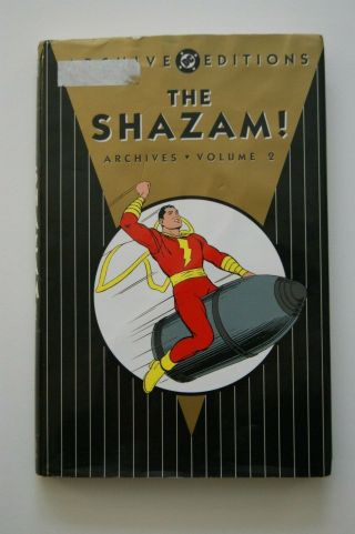 The Shazam Dc Archives Vol 2 Ex Library Book
