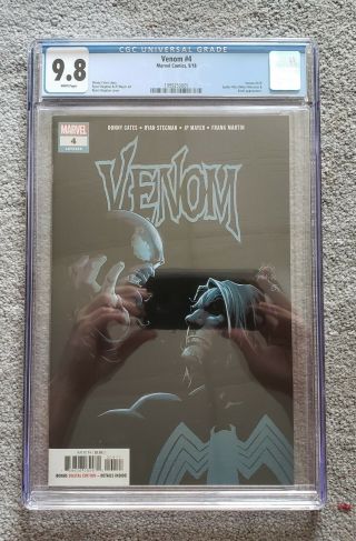 Venom 4 - Cgc 9.  8 - Origin Of Knull Donny Cates & Ryan Stegman