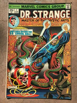 Doctor Strange 1 (jun 1974,  Marvel) Premiere Issue,  1st App Silver Dagger,  Vf,