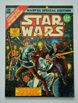 Star Wars 1977 Marvel Special Edition Giant Issue - Complete Story