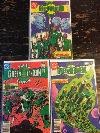 Tales Of The Green Lantern Corps 1,  2,  3 (dc) Combine