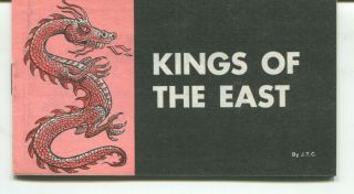 Chick Tract Chick Publications Kings Of The East Out Of Print Communism