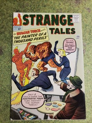 Strange Tales 108 Fantastic Four Jack Kirby Stan Lee