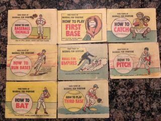 Wm.  C Popper & Co.  1960 Finer Points Of Baseball For Everyone Ih Books