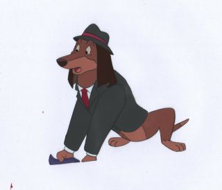 All Dogs Go To Heaven Itchy Production Animation Cel And Drawing
