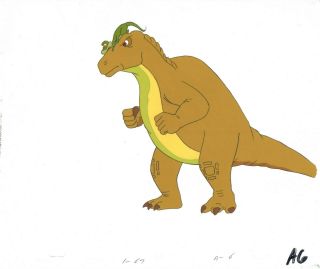 Dink The Little Dinosaur Scat Animation Cel Ruby Spears