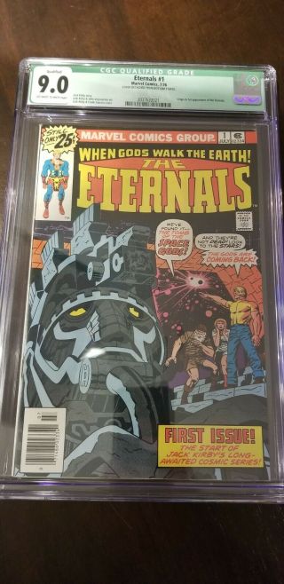 Eternals 1 Cgc 9.  0 1st Appearance And Origin Of The Eternals Upcoming Movie