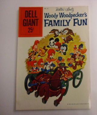 Dell Giant 24,  Woody Woodpecker 