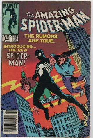 The Spider - Man 252,  258 And 259,  Key Black Costume Bundle