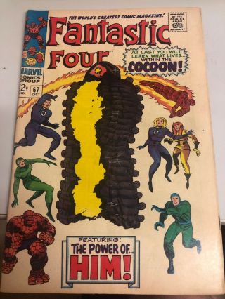 Fantastic Four 67 (oct 1967,  Marvel) 4.  5/5.  0 But Not A Professional Grader